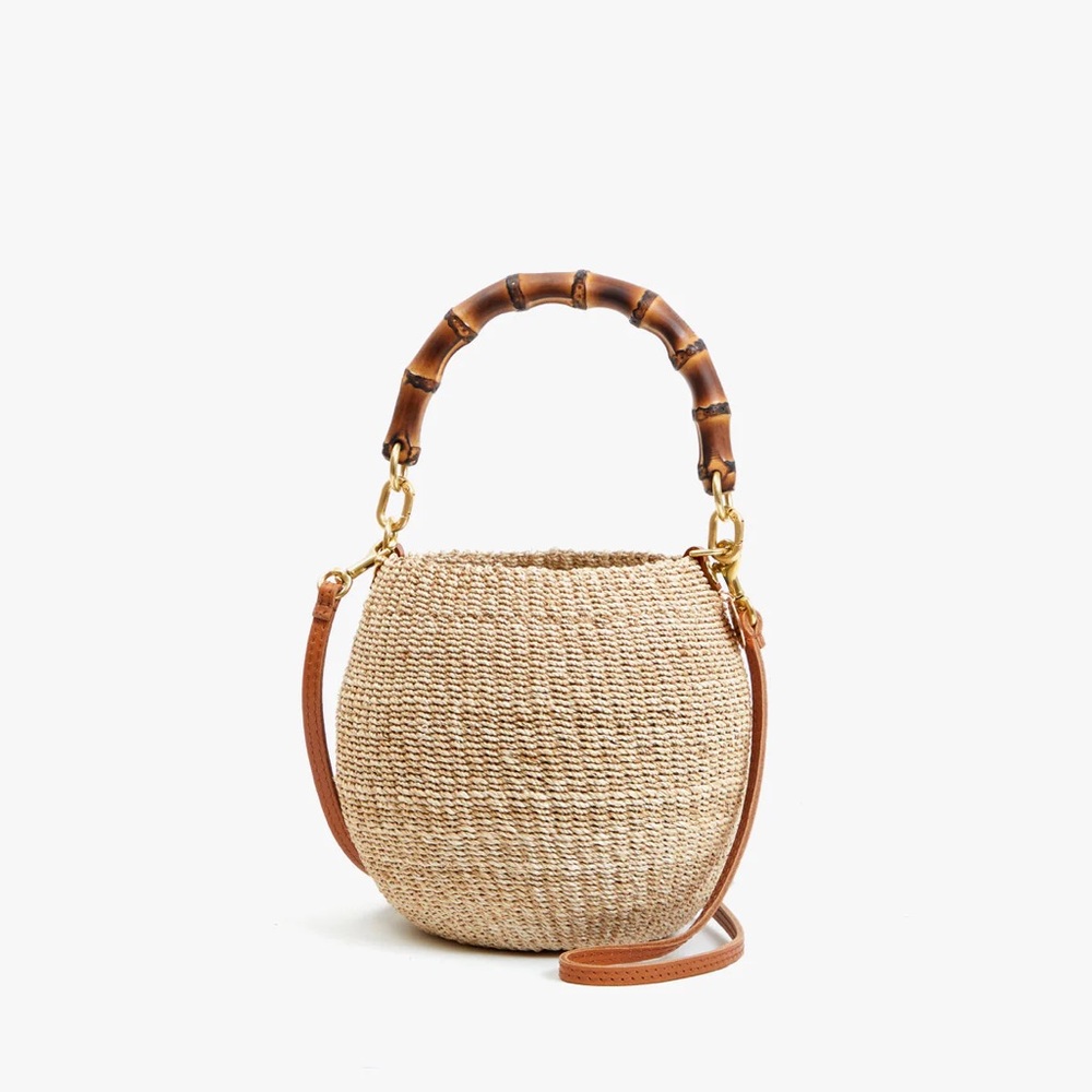 Clare V Petit Pot de Miel w/ Bamboo Handle